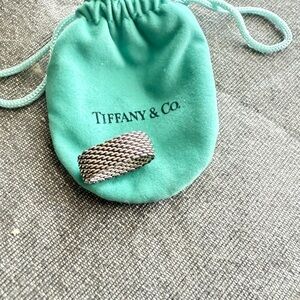 Tiffany & Co. Silver Mesh Band